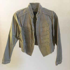 Wet Seal cropped Beatles Jacket